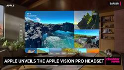 Apple Unveils The Apple Vision Pro Headset News Clip