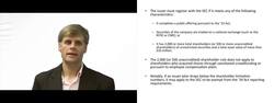Requirement to Register Securities Under 1934 Act Instructional Video