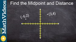 What is the midpoint formula and how do you find the midpoint between Instructional Video