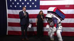 NASA unveils new spacesuits for Artemis program News Clip