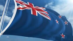 Flag of New Zealand | Loopable Stock Footage