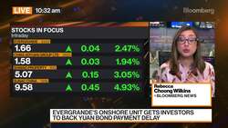 Indebted Chinese Developer Evergrande Avoids Default on Onshore Bond News Clip
