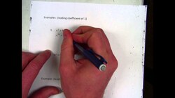 Completing the Square Instructional Video