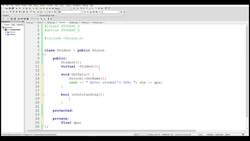 Fundamentals of Object-Oriented Programming - C++ - Abstract Class Instructional Video