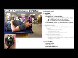 Deep Neck Flexor Endurance Test [DNFE Test] | Rationale & Interpretation Instructional Video