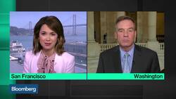 Sen. Warner Says Blockchain Has Merit But Facebook Is a Concern News Clip