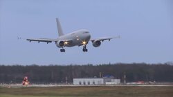 Repatriated Germans finally land in Frankfurt Instructional Video