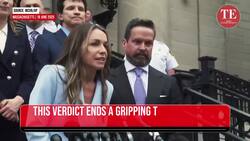 Karen Read Breaks Down After Verdict; Crowd Swarms, Cops Escort Her News Clip