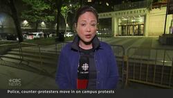Clashes and arrests on U.S. college campuses as Canadian encampments grow News Clip