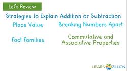 Choosing Strategies for Explaining Addition and Subtraction Instructional Video