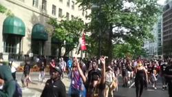 CLEAN : US: Washingtonians march to celebrate Juneteenth News Clip