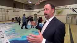 Giant Indigenous Peoples Atlas floor map gives students a new perspective on Canada News Clip