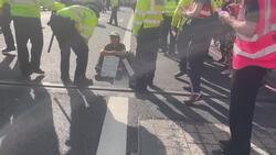 Arrest made as Extinction Rebellion block four of London’s busiest bridges News Clip