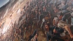 Enormous painting depicts Battle of Atlanta News Clip