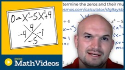 Factoring a Quadratic to Factor a Polynomial Instructional Video