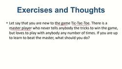 Reinforcement Learning and Deep RL Python Theory and Projects - Exercises Instructional Video