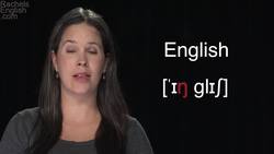 How to Pronounce English Instructional Video