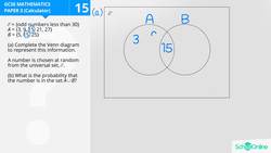 GCSE Secondary Maths Age 13-17 - Probability & Statistics: Venn Diagram - Explained Instructional Video