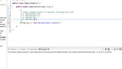 Core Java Programming Course- RegEx (regular expressions) Exercise 1 Instructional Video