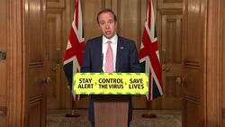 Matt Hancock speaks at daily coronavirus press conference News Clip