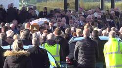 Funeral service held for Donegal blast victims Catherine O'Donnell son James Monaghan News Clip