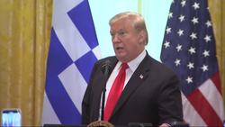 Trump marks Greek independence at White House News Clip