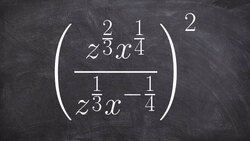 Learn how to use the power to product and power to quotient rule with multiple exponents Instructional Video