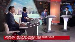 China's First-Quarter GDP Grows 4.5%, Beating Estimates News Clip