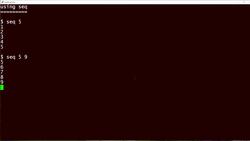 How to use the sequence command: 2-Minute Linux Tips Instructional Video