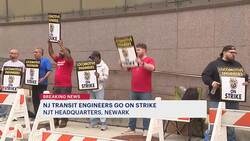 Engineers union say it thought deal was reached to avert NJ Transit strike News Clip