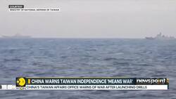 China launches new large-scale military drills around Taiwan News Clip