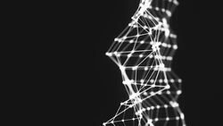 4K Abstract Network. Stock Footage