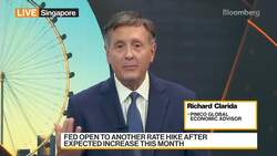 Clarida: Don't Expect Hard Lean Indicating Hike in Sept. News Clip