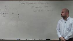 Solve trigonometric equation with sine and tangent Instructional Video