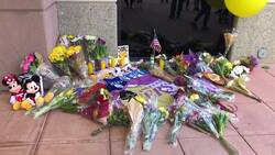 People leave tributes to Bryant at Mamba Academy Instructional Video