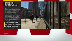Quebec begins reopening, Ontario plans coming News Clip