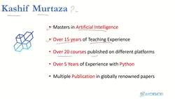 Deep Learning CNN Convolutional Neural Networks with Python - Introduction to Instructor Instructional Video