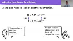 Explain how adjusting the minuend can make mental calculation easier Instructional Video