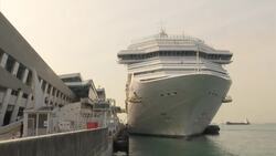 Passengers start disembarking Costa Fortuna Instructional Video