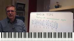 Piano Accompaniment Styles - Music Performance Instructional Video