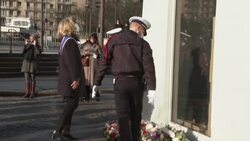 CLEAN : 2015 Paris attacks: commemorations in front of the Hyper Cacher store News Clip