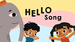 Saying Hi - Hello Song Instructional Video