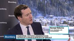 Brexit Without a Deal Is Not Acceptable, Osborne Says News Clip