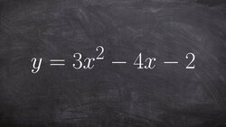 Solving a quadratic by completing the square Instructional Video