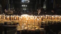 CLEAN : Bulgarians mark beekepers saint day by blessing jars of honey News Clip