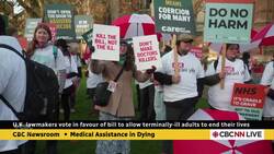 U.K. lawmakers back new bill to allow assisted dying News Clip