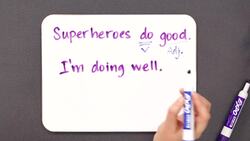 When to Use "Good" vs. "Well" Instructional Video