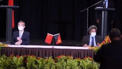 CLEAN : China and Papua New Guinea discuss free trade deal News Clip