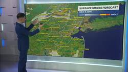 Weather conditions playing a major role in 5,000-acre wildfire in NJ, NY News Clip