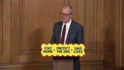 Patrick Vallance speaking at Downing Street press briefing News Clip